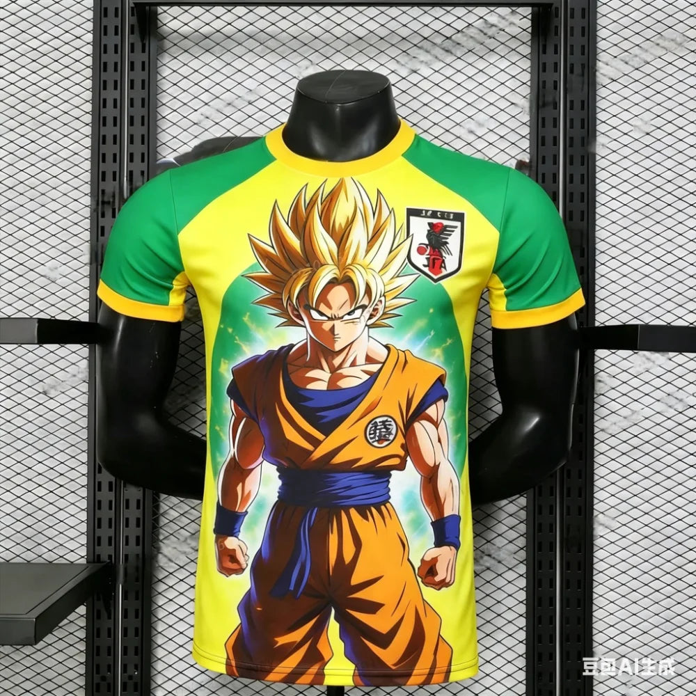 2026 Summer New Dragon Ball Z T-shirt Men's Football Jersey T-shirt Women Casual Fashion Breathable 3D Print Short-sleeved