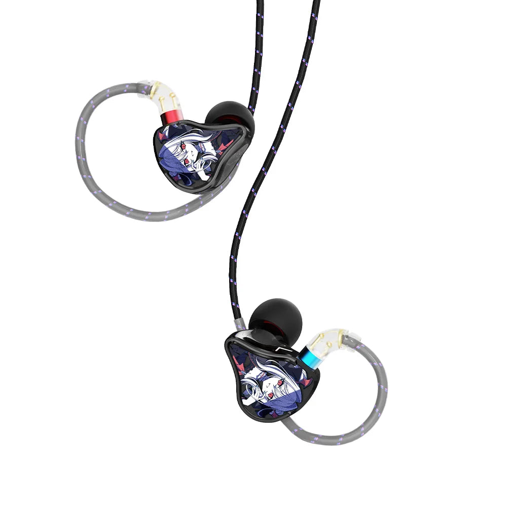 CVJ Vivian HiFi In Ear Earphones with 10mm Dynamic Driver, Wired Gaming Earphones, Detachable 0.78mm Cable, High Fidelity Sound Quality Earbuds