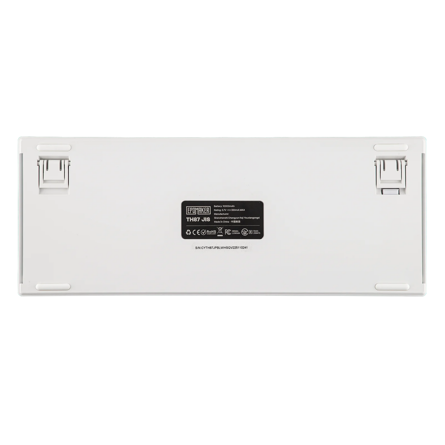 Japanese Version EPOMAKER TH87 JIS Layout TKL Layout Hot-Swap Wired/Bluetooth/2.4GHz Wireless Mechanical Keyboard 10000mAh Battery