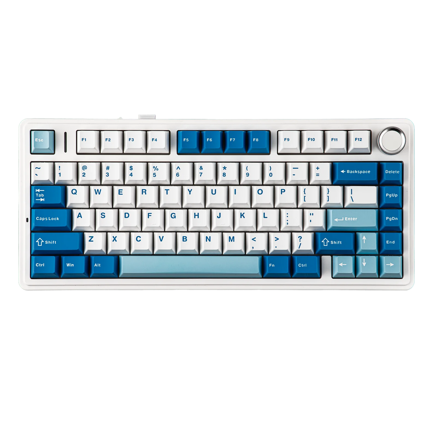 EPOMAKER x AULA F75 Ultra VIA Programmable 75% ANSI US QWERTY Layout Gasket Wired/Bluetooth/2.4Ghz Wireless Mechanical Keyboard