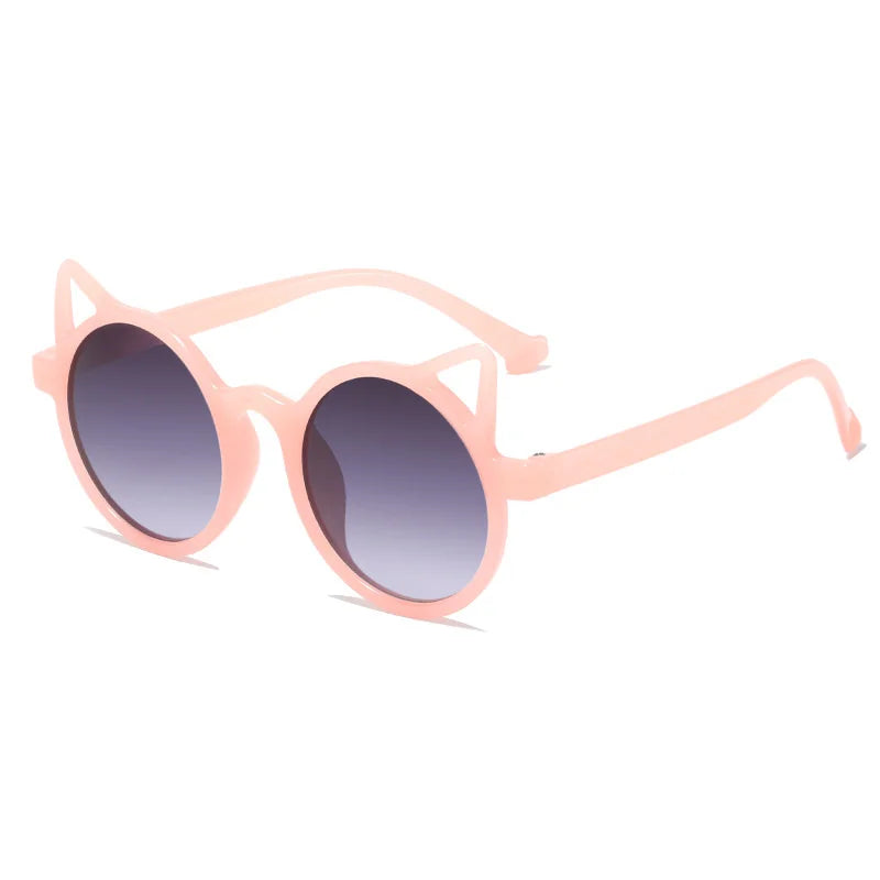 2023 New Cat's ears cat-ear shaped Children's Sunglasses Fashion Personality Sunglasses UV Protection Cute Baby