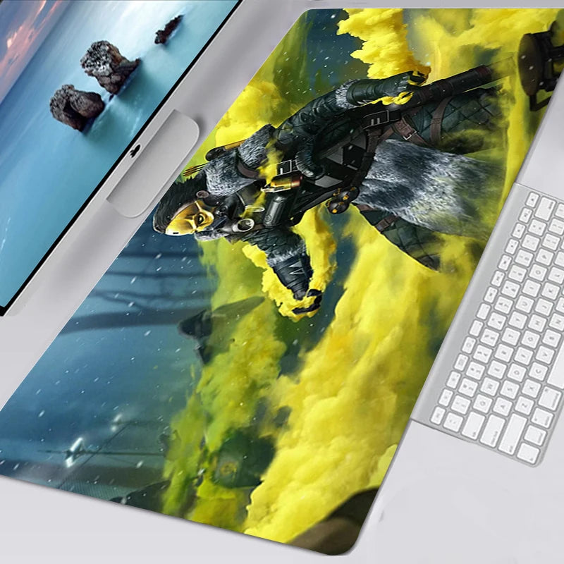 XXL Apex Legends Mouse Pad Art Large Overlock Edge Mat Rubber Speed PC Computer Gaming Anime Mousepad Desk Keyboard Mat Mausepad
