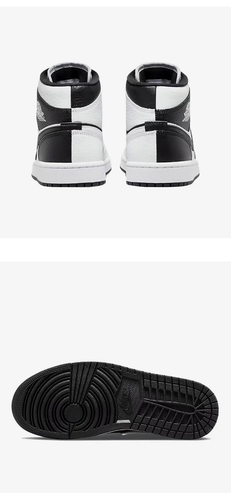 Nike Air Jordan 1 genuínos, ténis femininos casuais desportivos DR0501-101