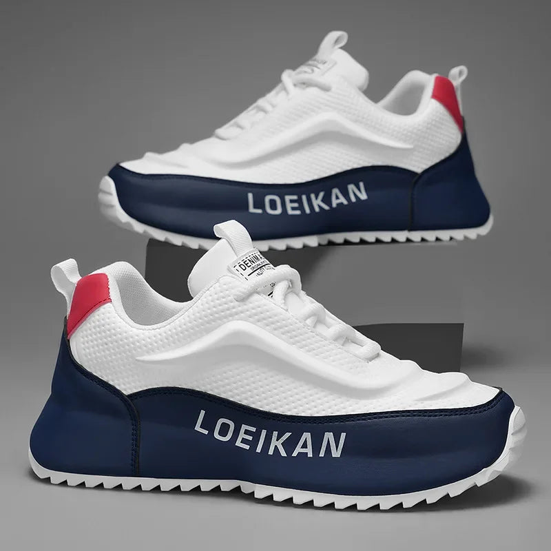 Men's Walking Running Shoes Men Casual Lightweight Tennis Shoes Sports Sneakers Breathable New Fashion Sneakers Plus Size 47