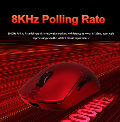 Aula V9 Ultra bezdrôtová e-športová herná myš Double 8k 3mode PAW 3950 8k, 55g, ľahká ergonomická myš, prispôsobiteľné príslušenstvo k PC