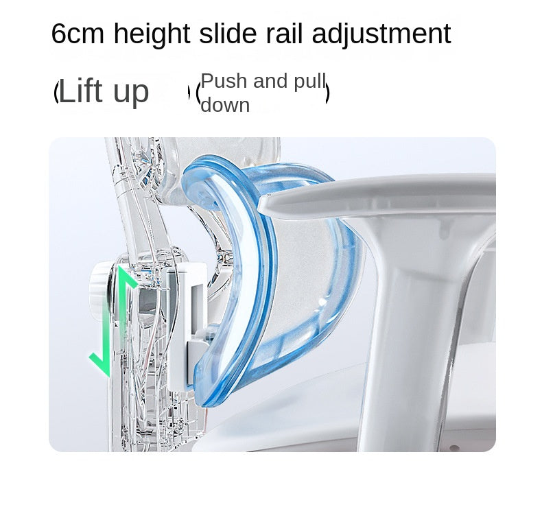 UVR Domestic Comfortable Sedentary Breathable Mesh Chair Ergonomic Design Recliner Chair Office Adjustable Lumbar Support Chair