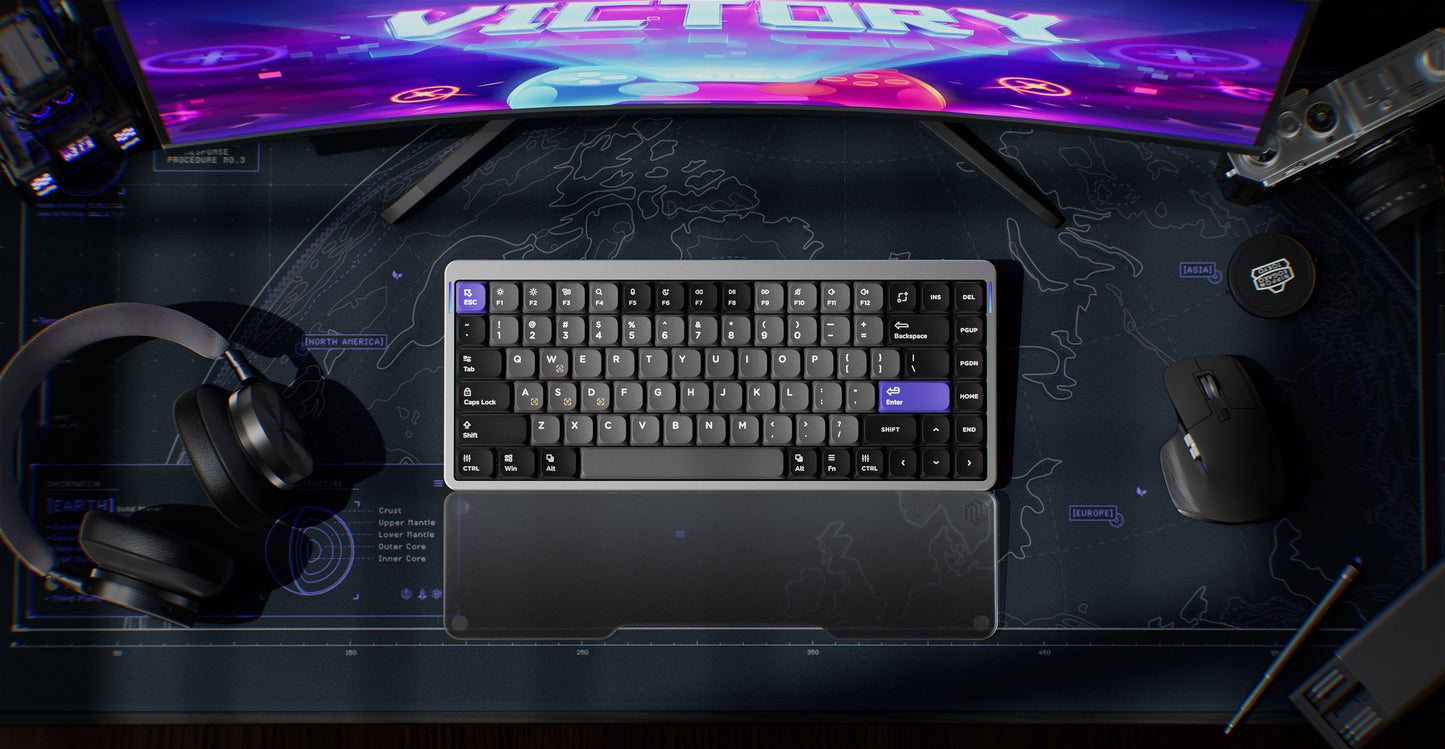 NuPhy® NuPhy Air75 HE Magnetic Switch Gaming Keyboard