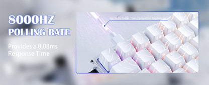 ATTACK SHARK X68MAX HE Rapid Trigger Aluminum Keyboard Magnetic Switch 60% Wired 8KHz Magnetic Keyboard With 0.005mm RT Accuracy