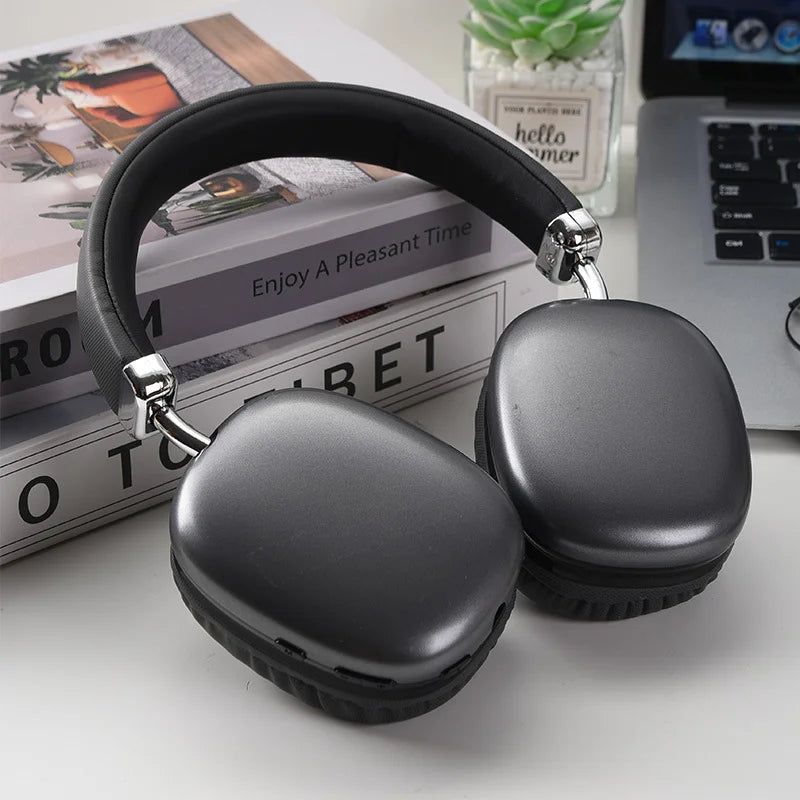 Casque sans fil supra-auriculaire, puce 5.3, Hi-Fi 360 °   Casque sans fil élégant avec son surround, connexion double appareil, longue autonomie de la batterie