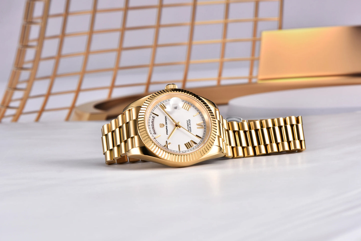 PAGANI DESIGN DD36 Luxury Automatic Watch For Men AR Sapphire Glass Stainless steel Mechanical  Wristwatch EU Warehouse delivery