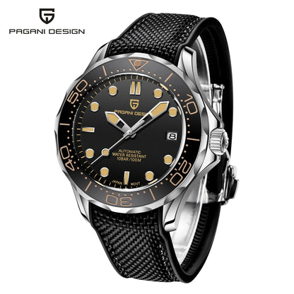 PAGANI DESIGN 2026 New automatic watch for men 007, luxury automatic watch for men, mechanical watch for men, AR sapphire, luminous, EU local delivery