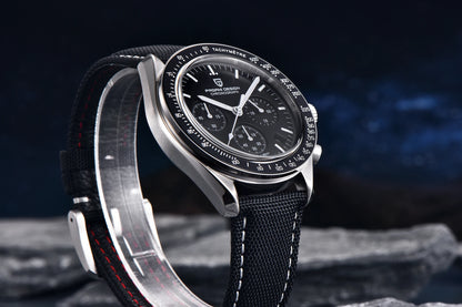 PAGANI DESIGN AK Project Mars Men's Watches Top Luxury Quartz Watch For Men AR Sapphire Speed Sport Chronograph Automatic Date
