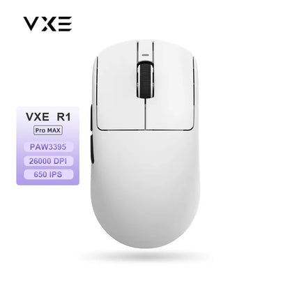 Mouse gaming wireless ATK VXE Dragonfly R1 Pro MAX PAW3395 R1 SE Plus personalizzato per eSport FPS, ricaricabile e leggero