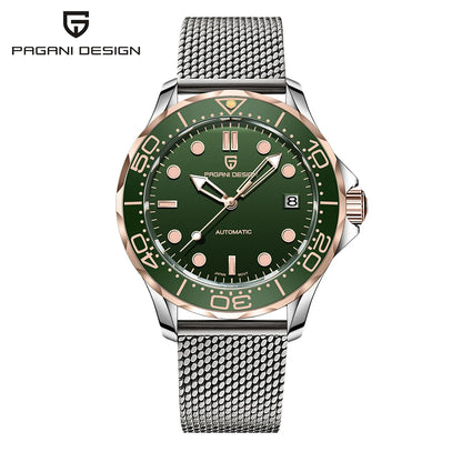 PAGANI DESIGN 2026 New automatic watch for men 007, luxury automatic watch for men, mechanical watch for men, AR sapphire, luminous, EU local delivery