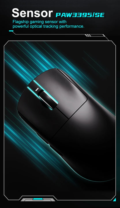 Bezdrôtová herná myš ATK VXE Dragonfly R1 Pro MAX PAW3395 R1 SE Plus, prispôsobiteľná e-športová FPS myš, nabíjateľná ľahká myš