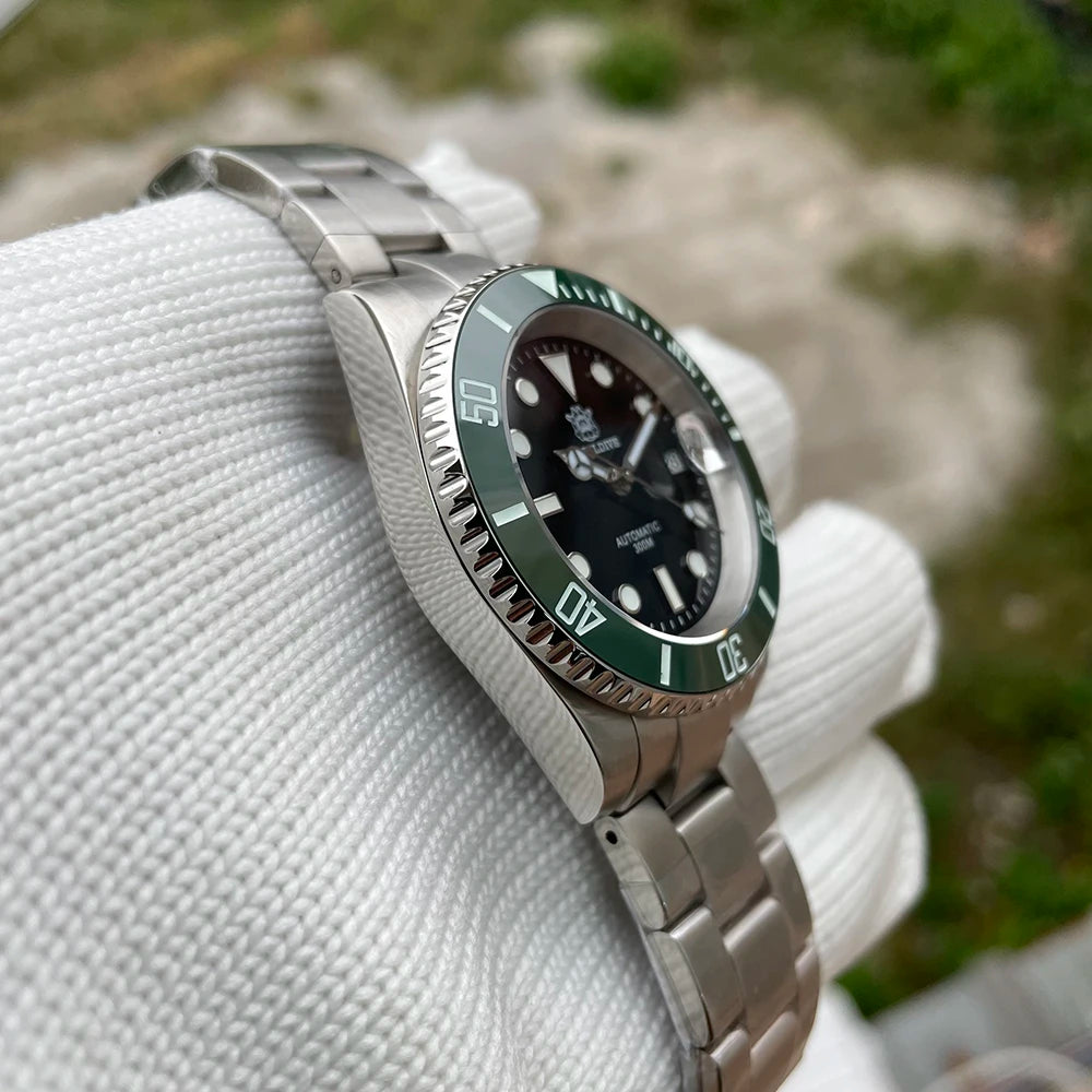 Steeldive Brand Watch SD1953 Water Ghost Diver Watch Men 300M Waterproof Sapphire Glass BGW9 Luminous NH35 Automatic Dive Watch