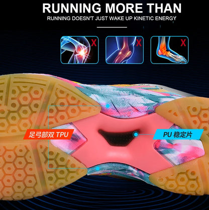 2022 New Women Sneakers Men Badminton Shoes Light Black Breathable Female Outdoor Sports Training Women Athletics Sports Green