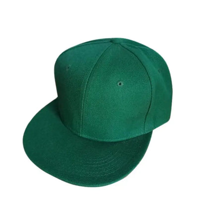 Casquette hip-hop unie pour homme, casquette snapback, casquettes de baseball pour femme, casquettes à visière plate ajustable, visières unies, pour garçons et filles, danse de rue