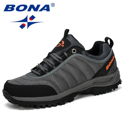 BONA Poutní boty Pánské horolezecké boty Outdoorová obuv Pánské trekové sportovní tenisky Pánské pohodlné