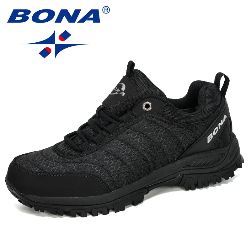 BONA Poutní boty Pánské horolezecké boty Outdoorová obuv Pánské trekové sportovní tenisky Pánské pohodlné