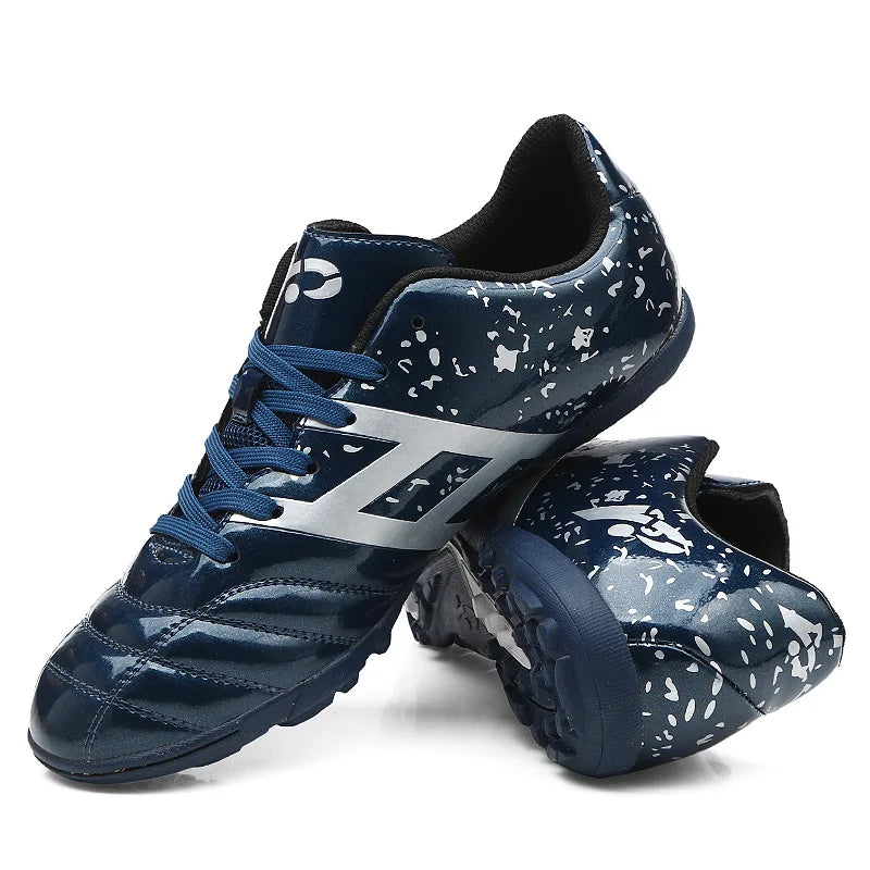 Chaussures de football athlétiques en cuir pour hommes, chaussures de football, entraînement de football, grande taille, haut, match sportif, nouveau