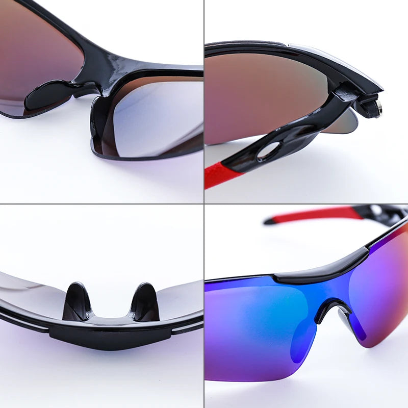 2026 UV400 Outdoor Sport Cycling Sunglasses Windproof Mountain Bike Bicycle Glasses for Men And Women Hiking Running