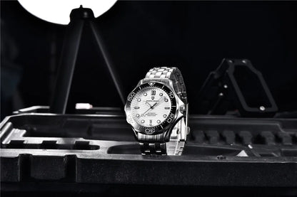 PAGANI DESIGN 2026 New V2 Waves 200M Taucheruhr für Herren, modische Luxus-Automatikuhr mit AR-Saphirglas, Herren-Armbanduhr