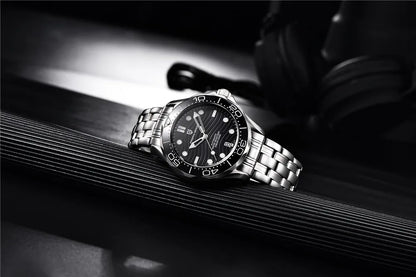 PAGANI DESIGN 2026 New V2 Waves 200M Taucheruhr für Herren, modische Luxus-Automatikuhr mit AR-Saphirglas, Herren-Armbanduhr