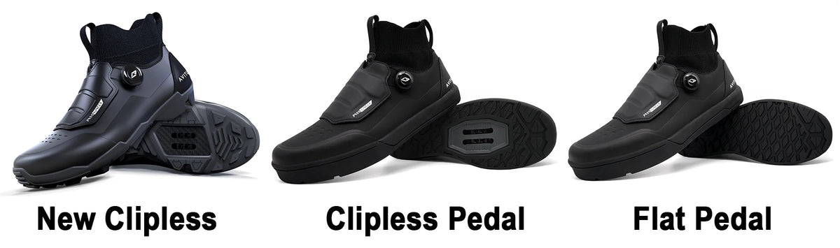 Avitus Zapatillas MTB Shoes for All Mountain Bike Flat Pedals Or SPD Cleat Compatible Arcas Cycling Shoes