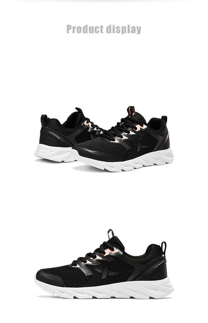 Xtep Women's Running Shoes New Fashion Lightweight Sneakers for Women Breathable Cushioning Sports Shoes Female 879318110073