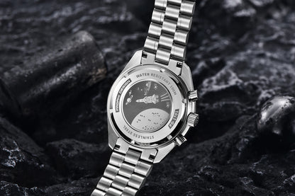 PAGANI DESIGN AK Project Mars Men's Watches Top Luxury Quartz Watch For Men AR Sapphire Speed Sport Chronograph Automatic Date