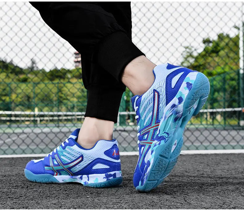 2022 New Women Sneakers Men Badminton Shoes Light Black Breathable Female Outdoor Sports Training Women Athletics Sports Green