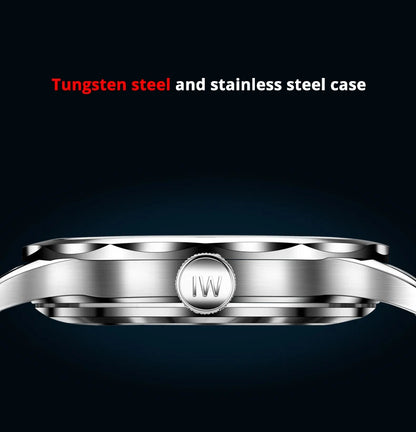 Luxury Tungsten Watch for Men 2024 New Japan SEIKO NH36A Movement Automatic Watches Men Sapphire Calendar Luminous Montre Homme