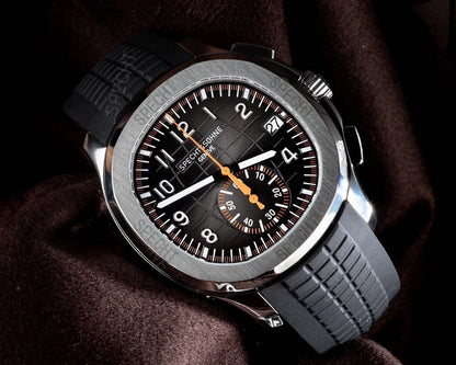 2025 Specht & Söhne Luxury Sports Quartz Watch Japan VD53 Chronograph Stainless Steel Watch Rubber Strap Reloj Hombre Waterproof