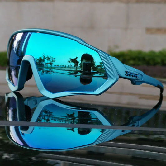 2025 Polarized Sport 5 Lens Cycling Glasses Bike Mtb Sunglasses Men Women Fishing Running Goggles Fashion Safety Bicycle Eyewear