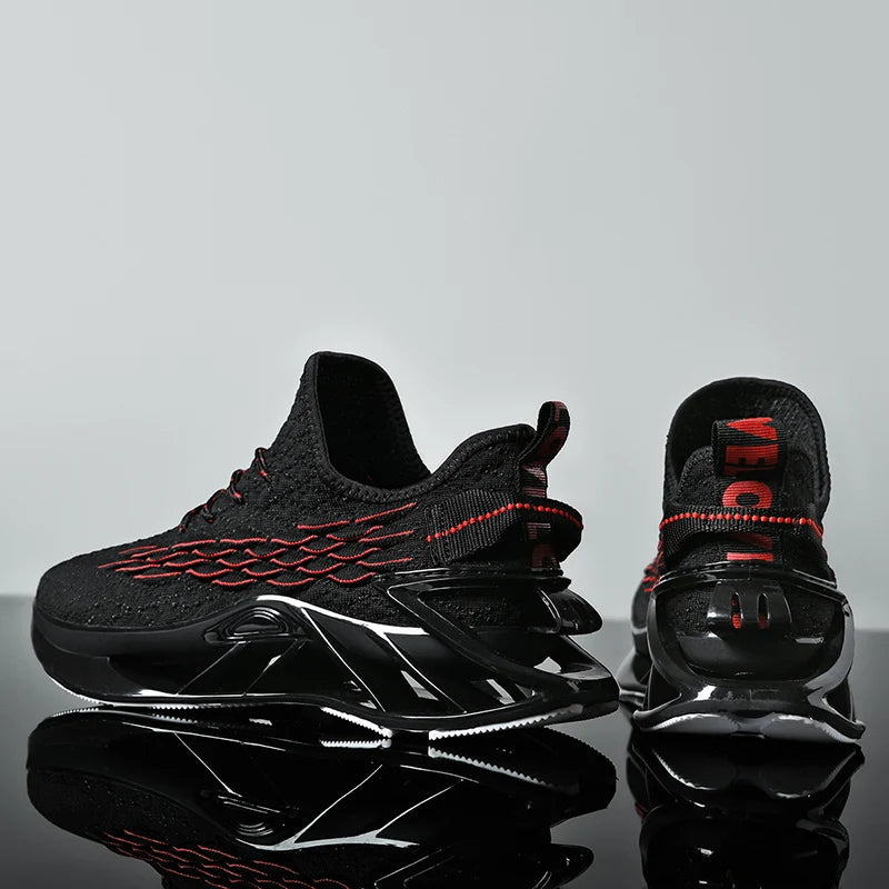 Chaussures de course respirantes pour hommes, baskets décontractées pour hommes, chaussures de tennis pour hommes, entraîneur de course, mocassins à la mode, luxe
