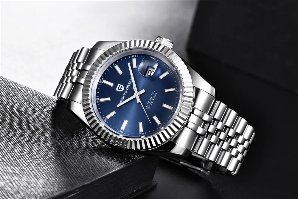 2025 New PAGANI DESIGN Date Men's Mechanical Watches Top Brand Luxury Automatic Wrist Watch Men NH35A Movement 100M Waterproof