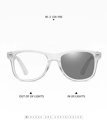 Women Photochromic Glasses Blue Light Blocking Lenses Men Prescription Reading Myopia Eyewear Anti Fatigue PC Eyeglasses Frame