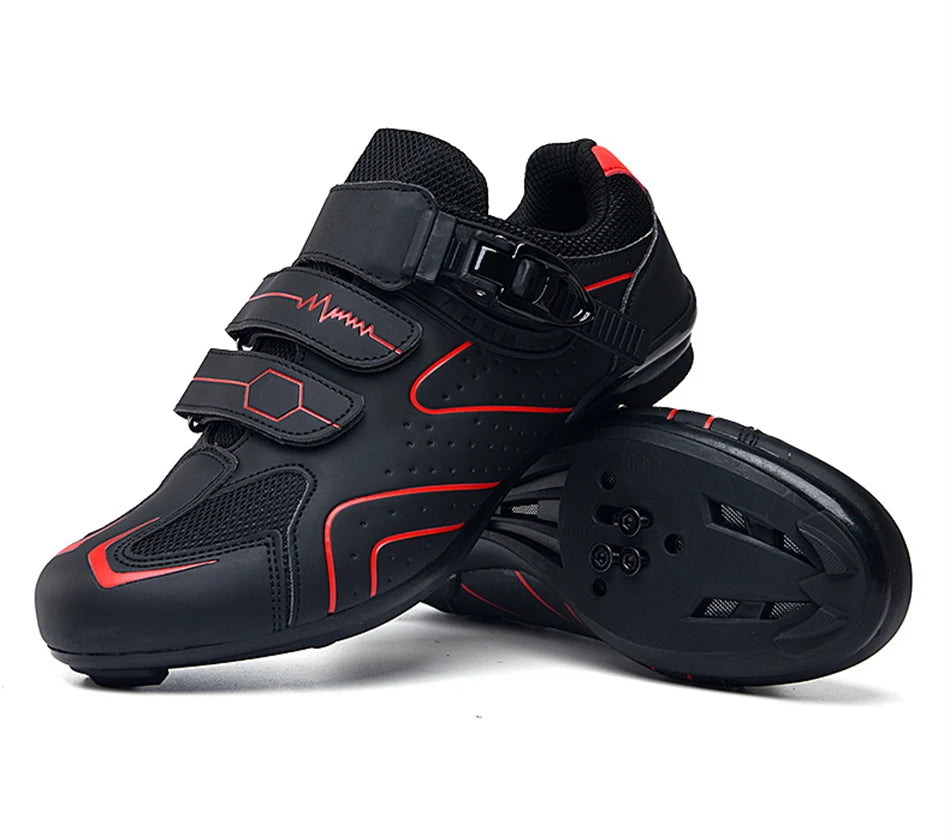 Professional Self-Locking Cycling Shoes Outdoor MTB Pedal Bicycle Shoes Non-Slip Sneakers Racing Road Speed Bike SPD Cleat Shoes
