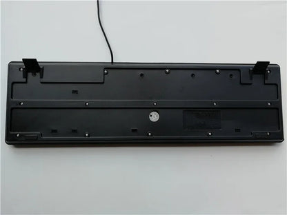 Spanish French Russian Arabic Letter Keycaps Keyboard Gaming Keyboard USB Wired 104 Keys for Computer