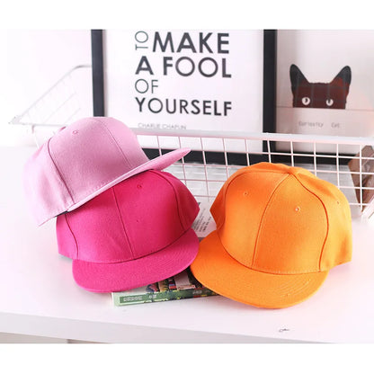 Casquette hip-hop unie pour homme, casquette snapback, casquettes de baseball pour femme, casquettes à visière plate ajustable, visières unies, pour garçons et filles, danse de rue