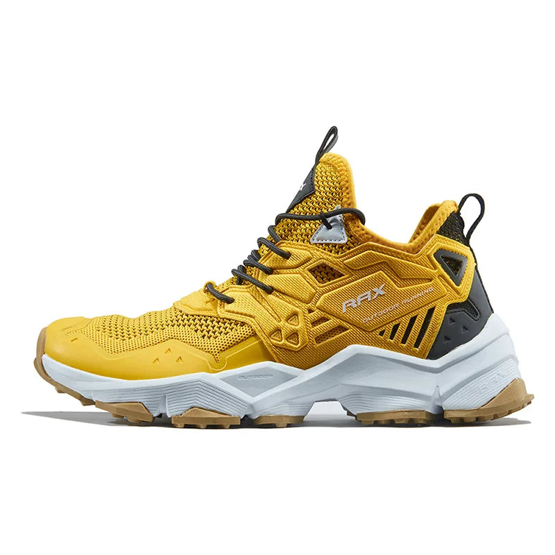 Rax  Men Hiking Shoes  Breathable Outdoor Sports Sneakers for Men Lightweight Mountain Climbing Trekking Shoes Lightweight Shoes