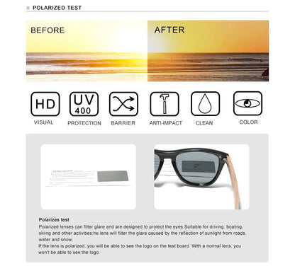 KINGSEVEN Exclusive Design Vintage Men's Glasses Walnut Wooden Sunglasses UV400 Protection Fashion Square Sun glasses Women 5510