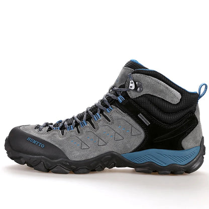 HUMTTO New Hiking Shoes Men's Waterproof Outdoor Sneakers for Men Leather Women Walking Climbing Trekking Sport Man Boots Woman