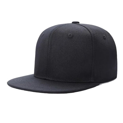 Casquette hip-hop unie pour homme, casquette snapback, casquettes de baseball pour femme, casquettes à visière plate ajustable, visières unies, pour garçons et filles, danse de rue