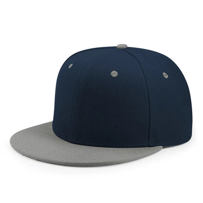 Wholesale 40 Colors Adjustable Flat Peak Snapback Caps Lady Fashion Polyester Plain Baseball Hat Men Hiphop Blank Sport Cap