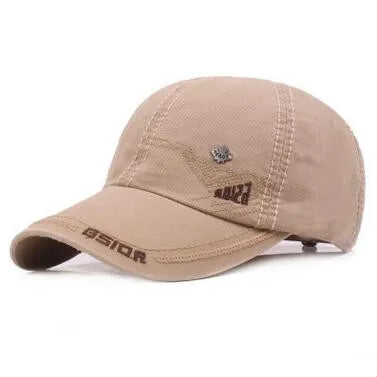 XdanqinX Men's Fashion Cotton Baseball Cap Snapback Cap Gorras Bone Masculino Adjustable Size Couples Sports Hat casquette homme