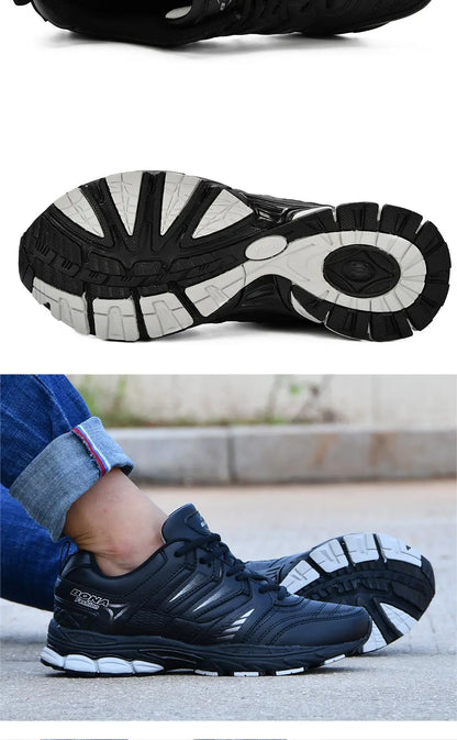BONA Nový design Pánské boty Prodyšné Oblíbené pánské běžecké boty Outdoorové tenisky Sportovní boty Pohodlné