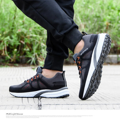 BONA Sneakers for Men, Sport Mesh Trainers, Lightweight Running Shoes for Women, Outdoor Athletic Shoes for Men