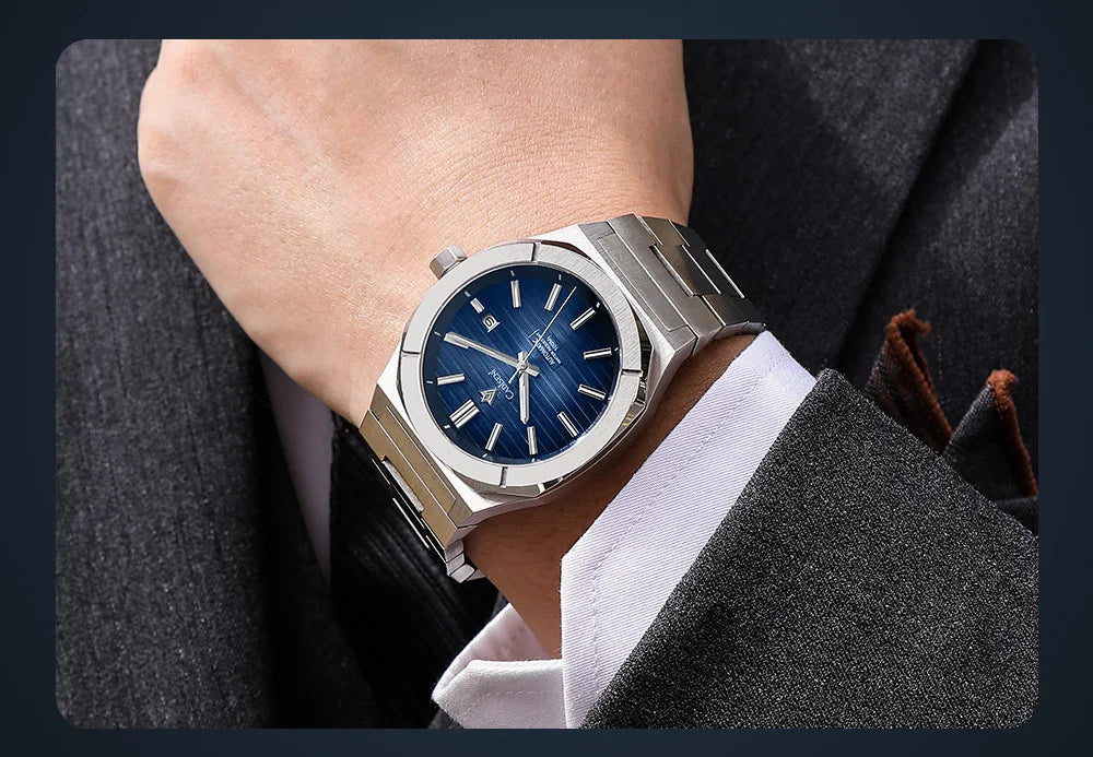 CADISEN Watch for Men Luxury Automatic Men Miyota 8215 Movement Sapphire Crystal 42mm Dial 100m Waterproof  Wristwatches C8200